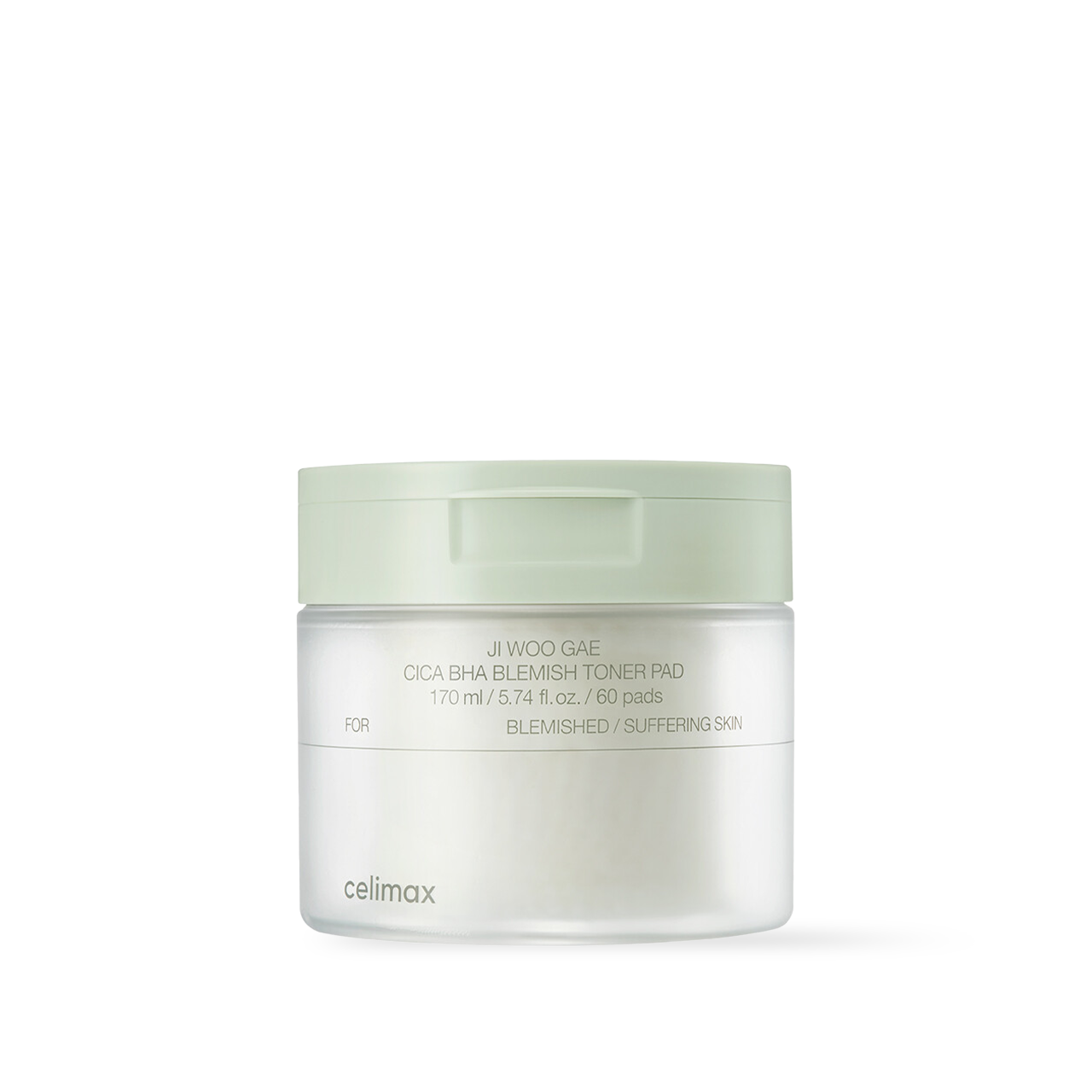 Ji Woo Gae Cica BHA Blemish Toner Pad