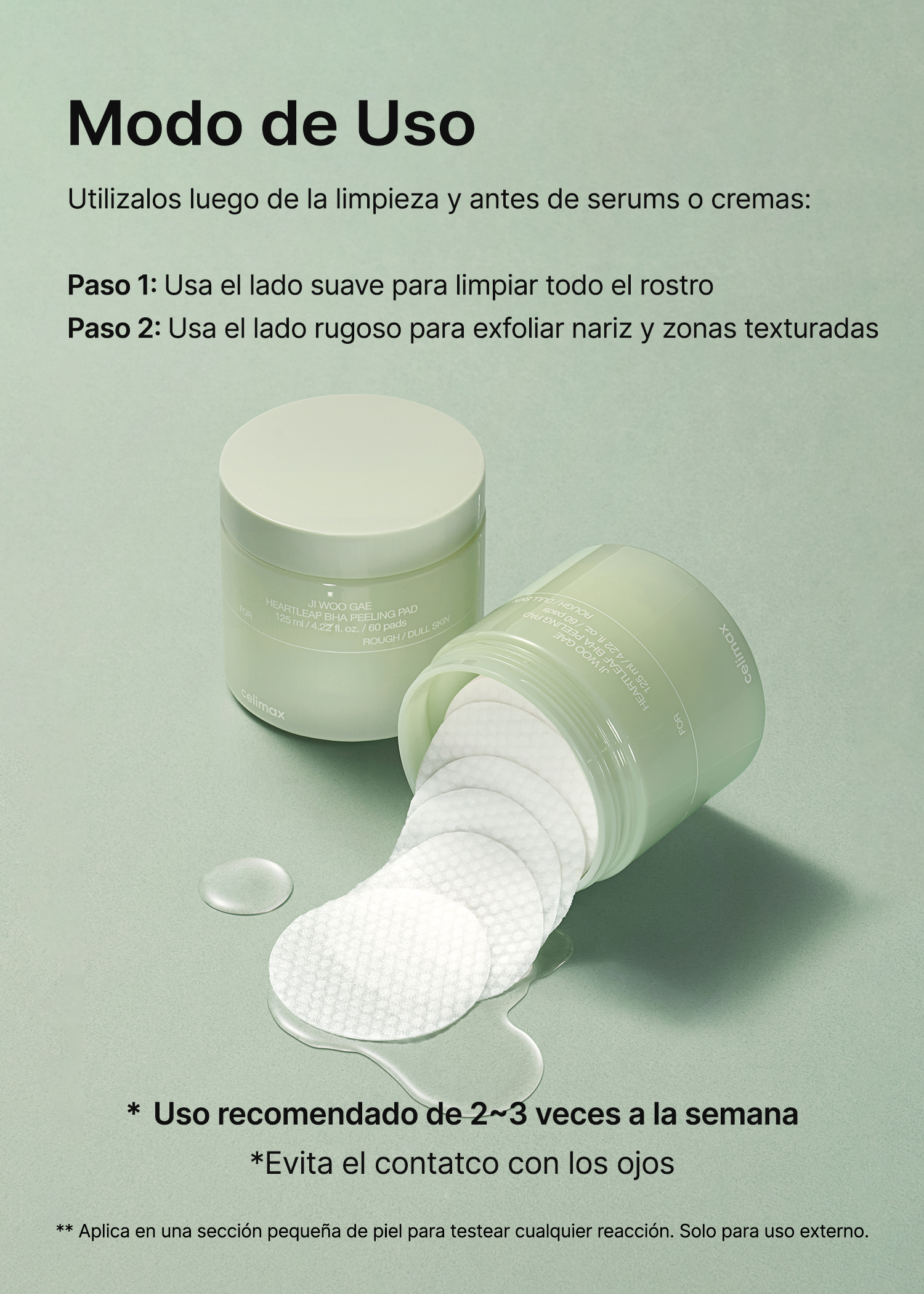 Ji Woo Gae Heartleaf BHA Peeling Pad